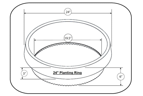 WaterRounds Planting Rings & VegSTABLE | Gardening Devices