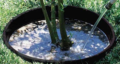 3 Pack of 16 in Planting Rings for Watering Plants and Vegetables, Edging and Water Retention That Protects and Separates Rock and Mulch